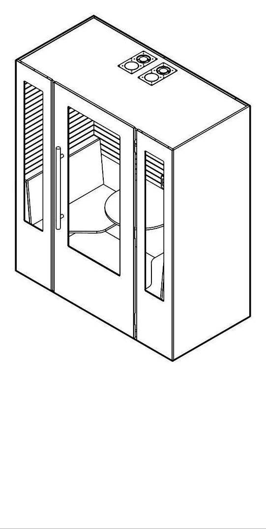 Dibujo isométrico Kabi Pro L